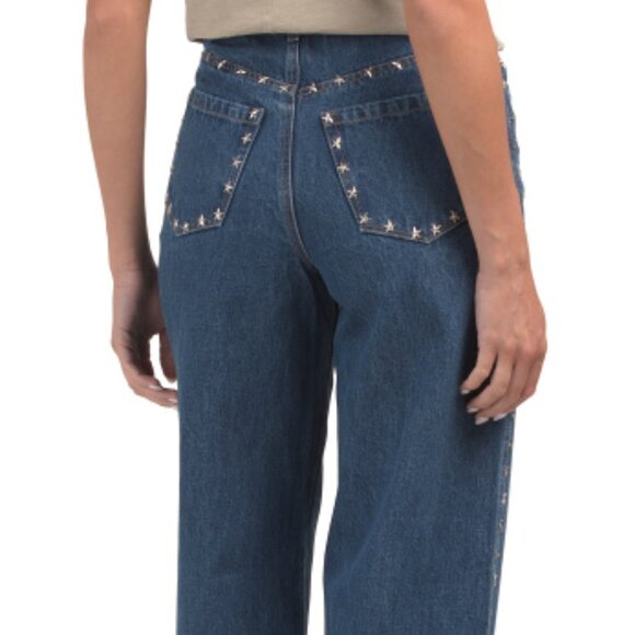 BLANK NYC Franklin Jeans With Star Stud Details - Picture 3 of 3